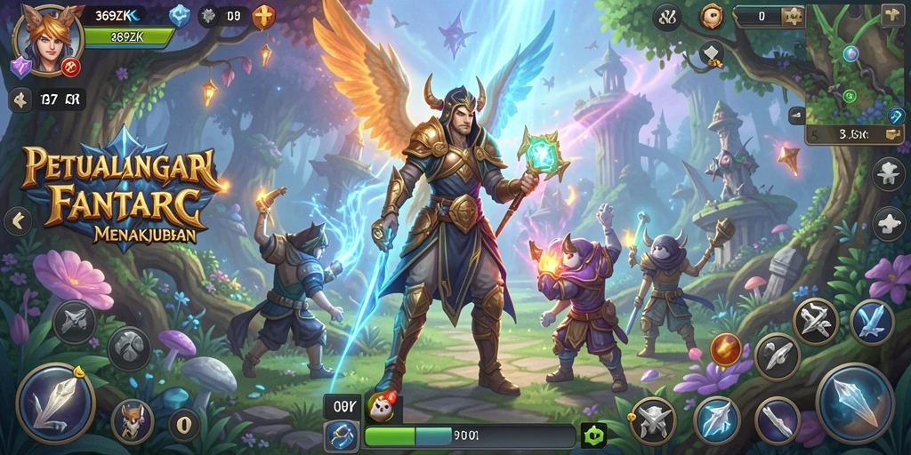 Tampilan gameplay seru dan menantang di dalam 369ZK.