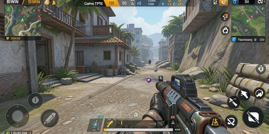 Tampilan gameplay BIWIN yang mengasyikkan dan penuh aksi.