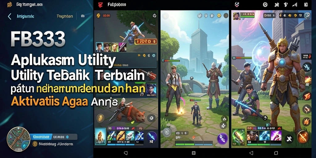 Tampilan antarmuka FB333 dengan fitur-fitur Utility yang lengkap.