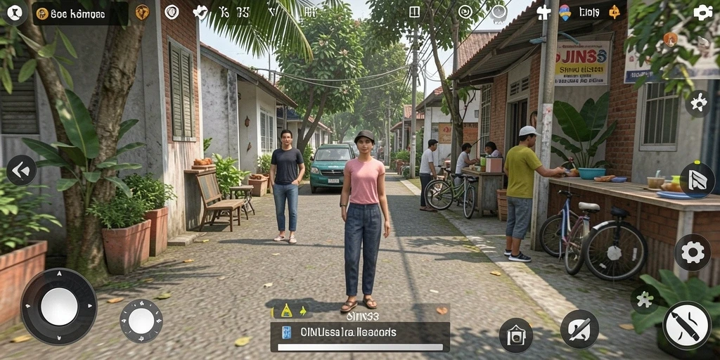 Tampilan gameplay <strong>JIN33</strong> yang menawan dan interaktif.