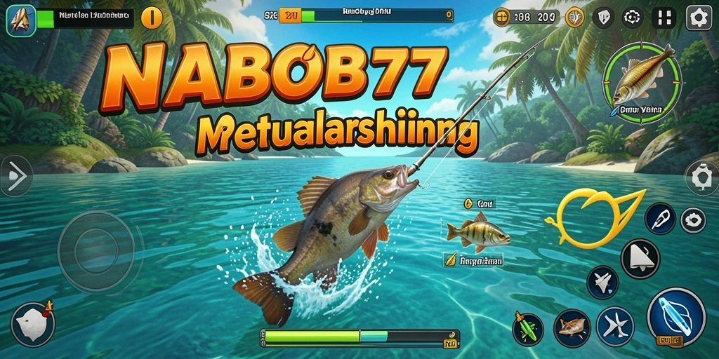 Screenshot NABOB77 menampilkan suasana petualangan memancing yang menakjubkan.