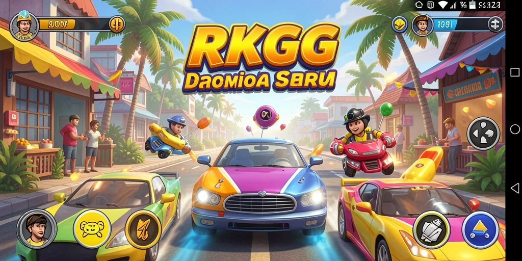 Tampilan gameplay RKGG yang seru dan penuh aksi.