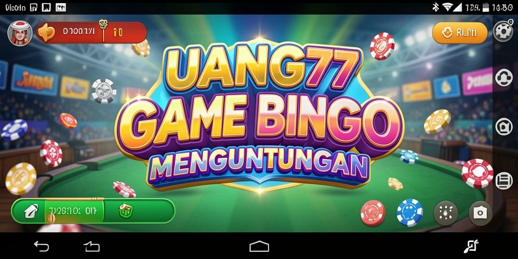 Tampilan menarik UANG77 saat gameplay Bingo yang seru.